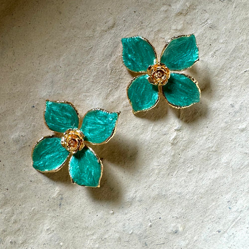 Stud Flower Earrings