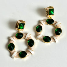 80's Style Round Circle Earring