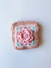 Square Crochet Grandma Coin Pouch