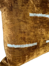 Silk Velvet Ikat Lumbar Pillow Case