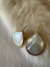 Brass Gold Plated Freshwater Pearl Earrings