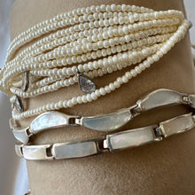 Sterling Silver Mother of Pearl Bracelet