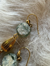 Vintage Roman Glass Earrings