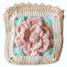 Square Crochet Grandma Coin Pouch